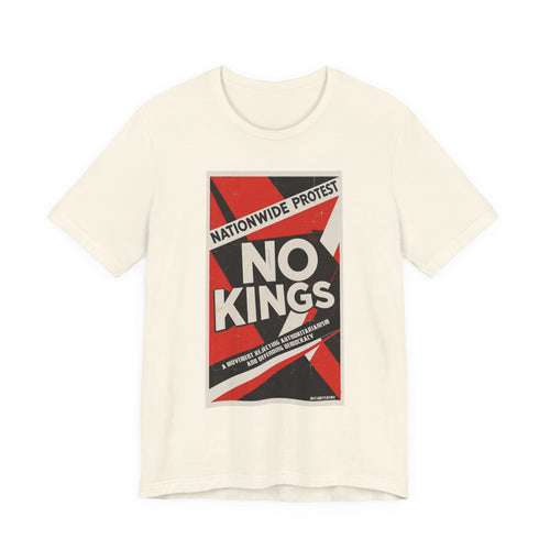 No Kings — Constructivist Protest Tee