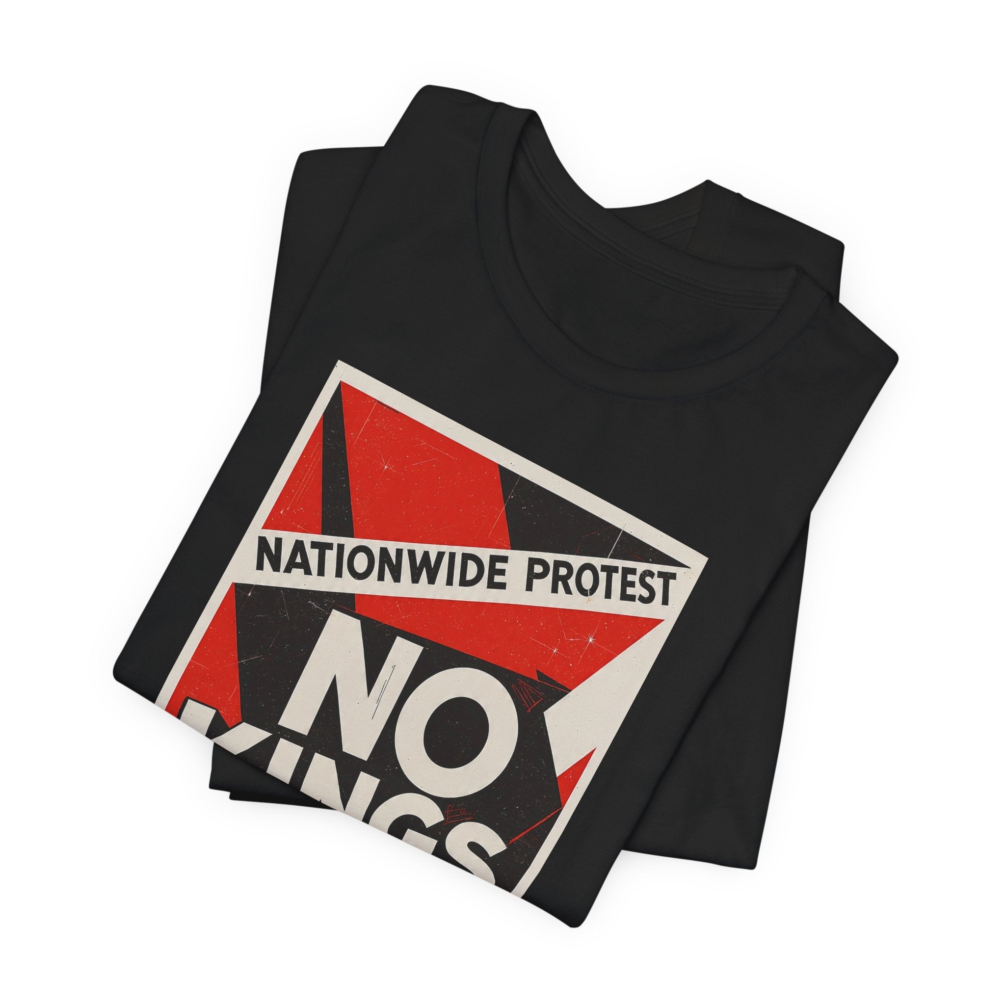 No Kings — Constructivist Protest Tee