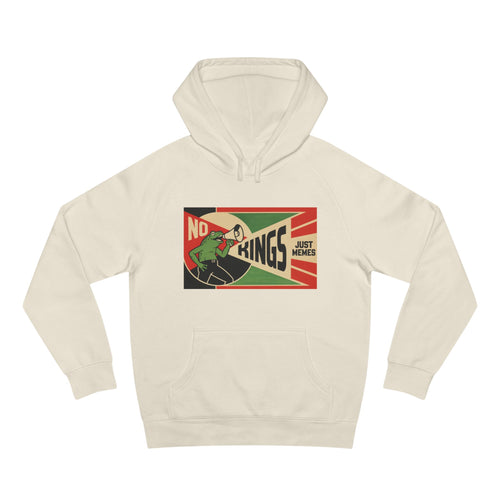 No Kings, Just Memes — Constructivist Hoodie