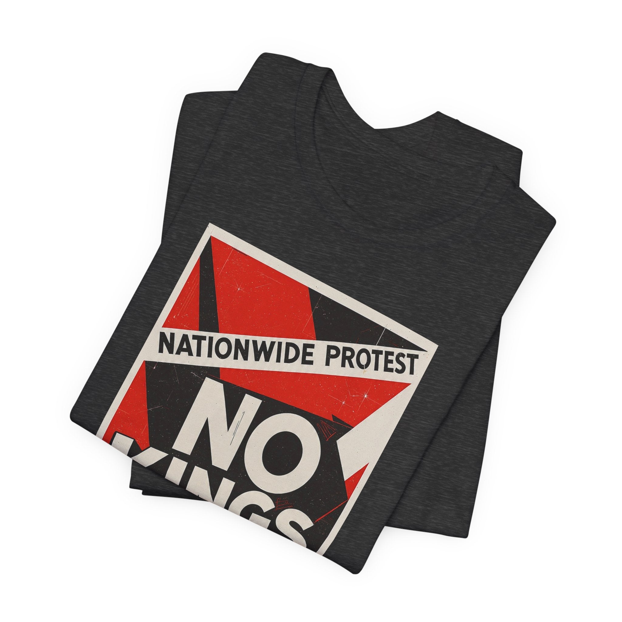 No Kings — Constructivist Protest Tee