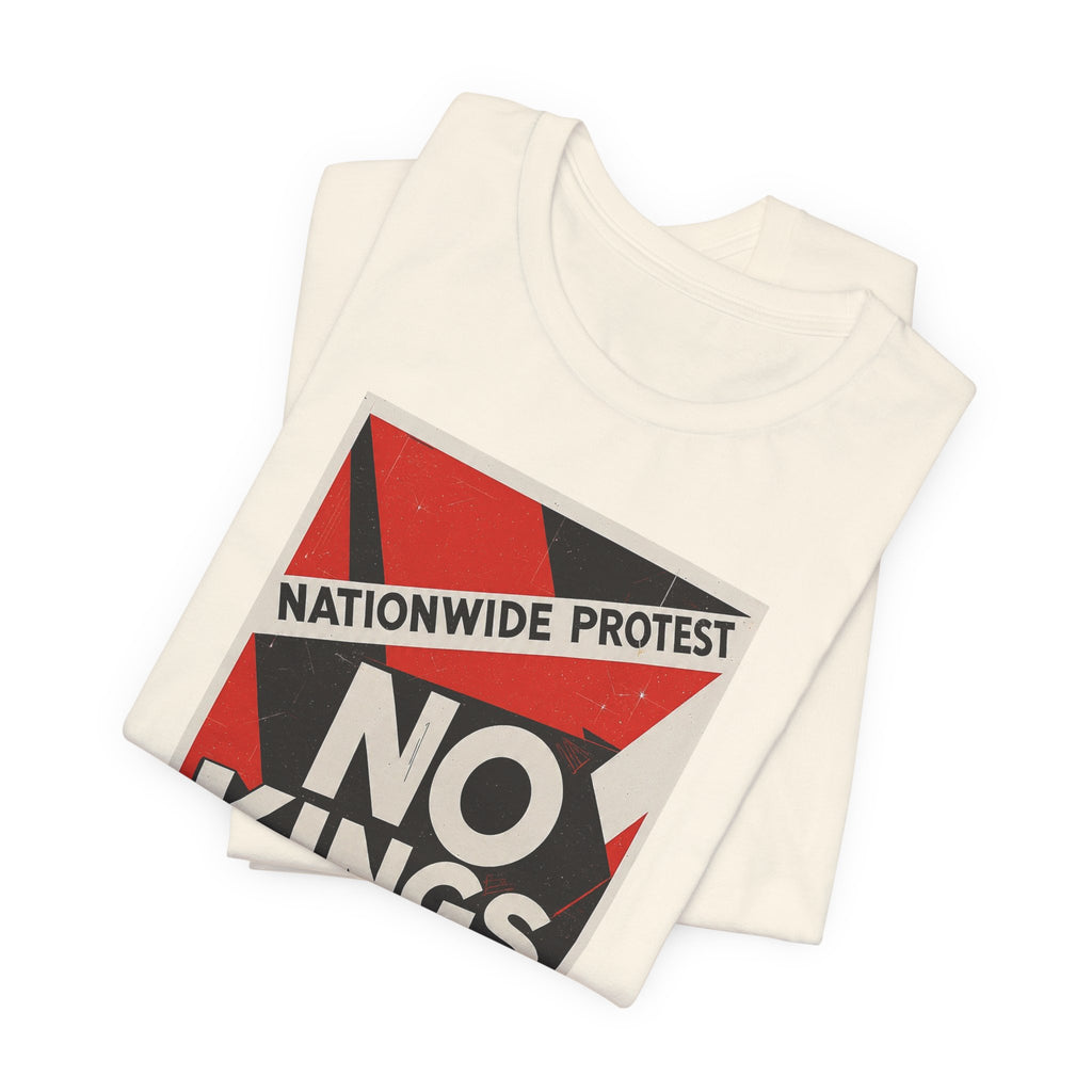No Kings — Constructivist Protest Tee