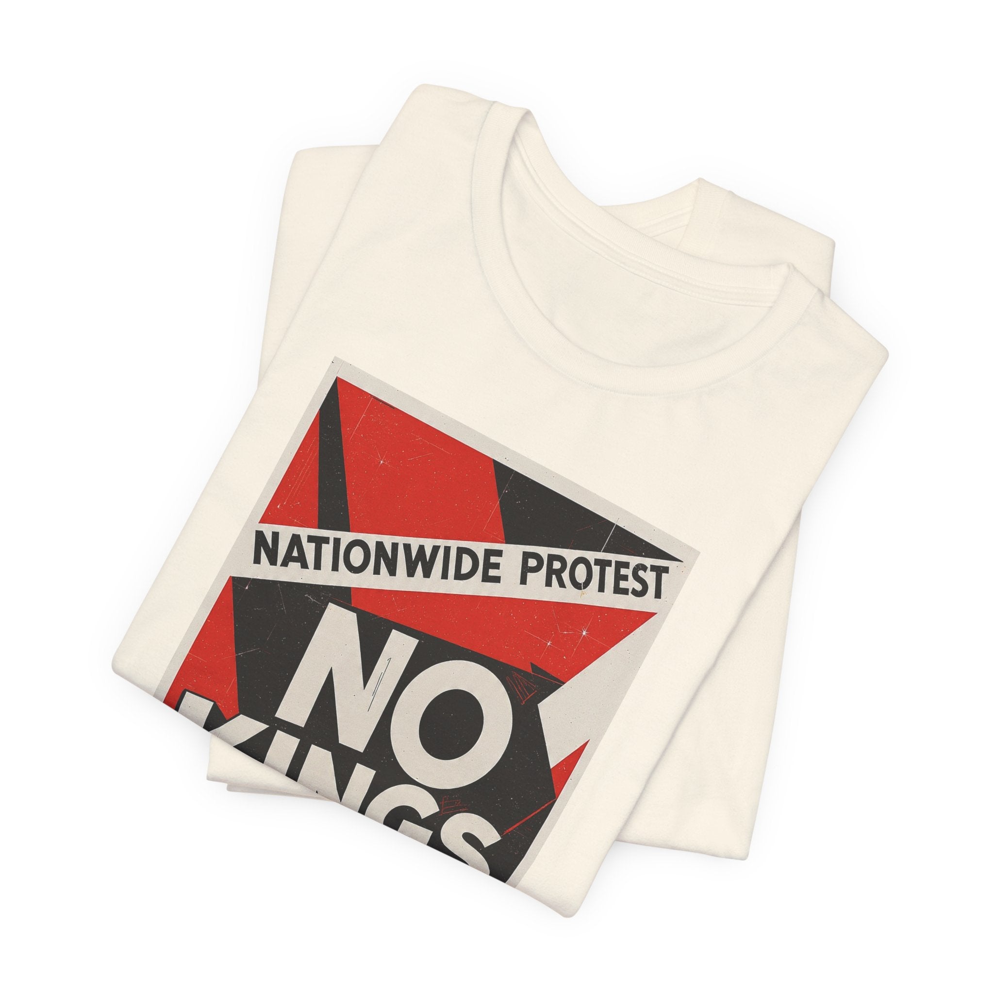 No Kings — Constructivist Protest Tee